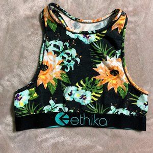 Ethika Floral "High Neck Bra"